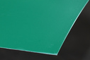 Лист оцинкованный, 1,25×2 м, толщина 0,4 мм, RAL 6005, в защитной плёнке